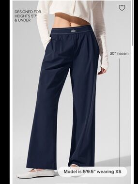 ALO Suit-up Trousers - Navy